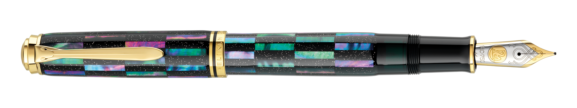 螺鈿 市松 漆黒